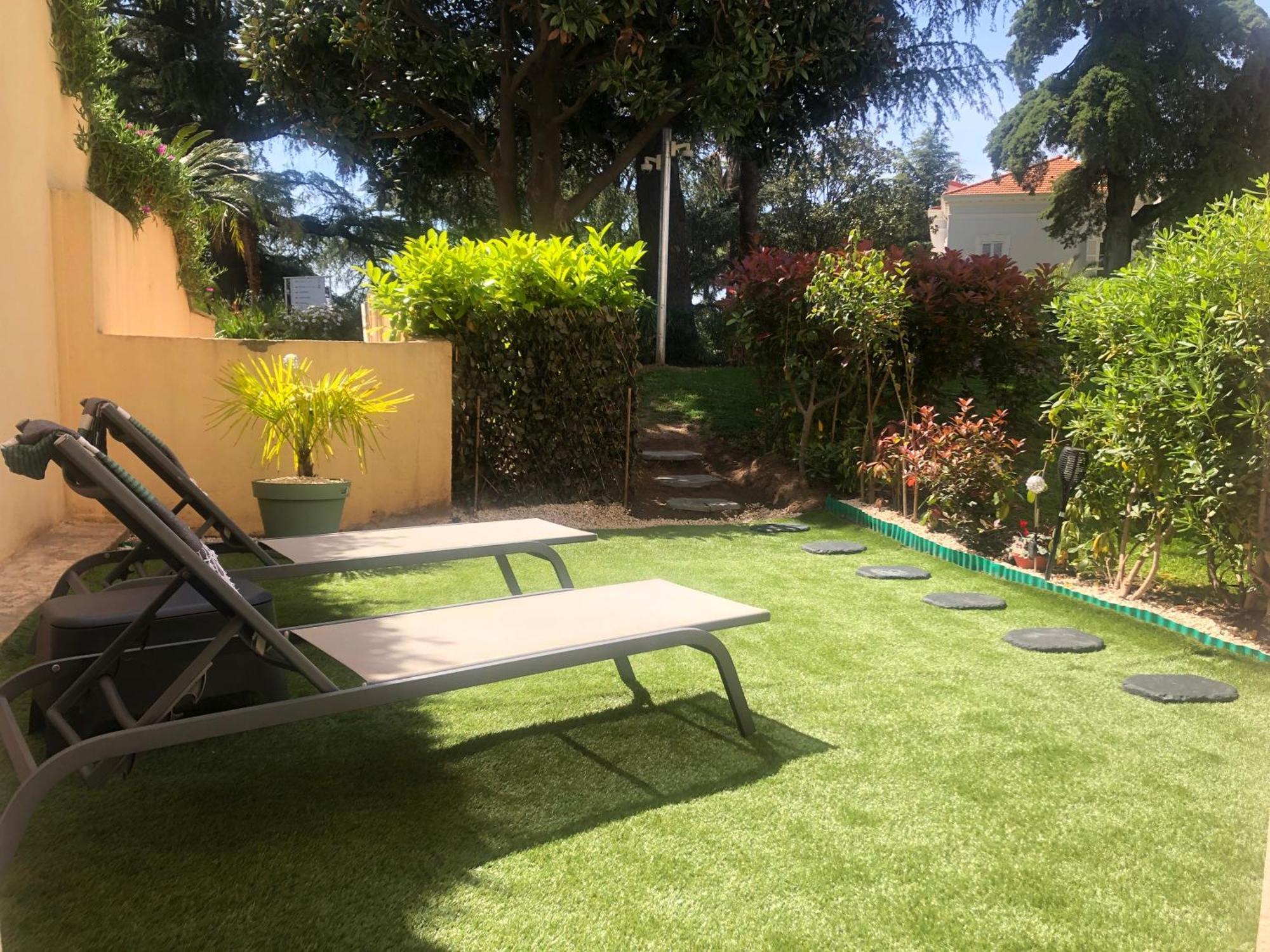 Beautiful Garden Apartment Cote D'Azur Cannes Eksteriør billede